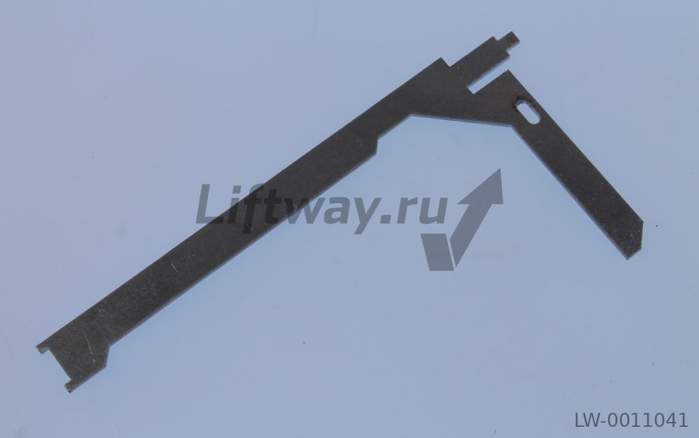 Рычаг замка аварийного открывания ДШ PRIMA 2V TLD (телескоп. отрывание) размер 202X97.5X3мм