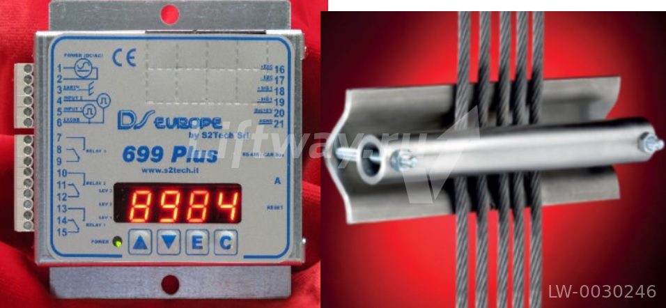Грузовзвешивающее устройство DS-EUROPE 699Plus + датчик MRL150 RJ5 d6/7/8