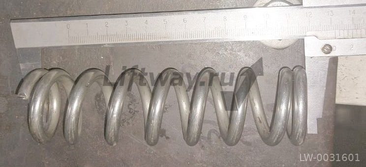 Пружина несущая L=132мм D= 36мм подвески канатов (для подвесок канатов 6,5мм)