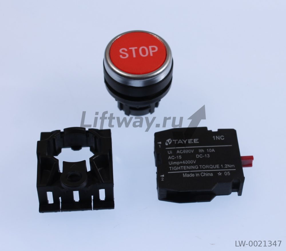 Кнопка СТОП эскалатора Otis 508NCE (1 НЗ)