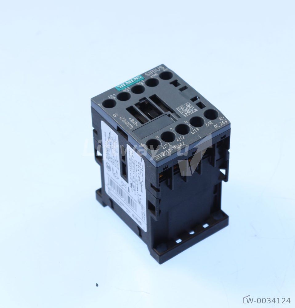 Контактор 3P, AC-3, 5.5кВт/400В, 1НЗ, ном. напряжение катушки 24VDC,типоразмер S00, винтовые клеммы