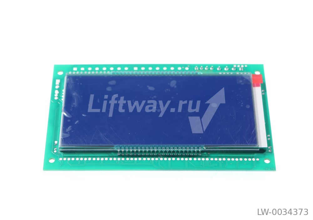 Индикатор приказной панели TRICOLOR (LCD515RC) синий фон, шина CAN протокол NKU (БЕЗ рамки)