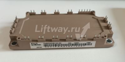 IGBT МОДУЛЬ ДЛЯ ЧАСТОТНОГО ПРЕОБРАЗОВАТЕЛЯ ЛИФТА 7MBR50VB120-50