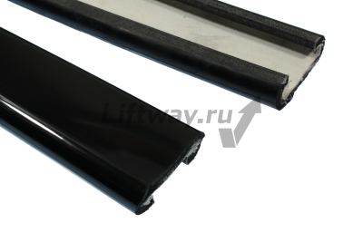 Поручень резиновый Kone ECO3000 черный 80мм слайдер SF (Производство HDZ Китай)